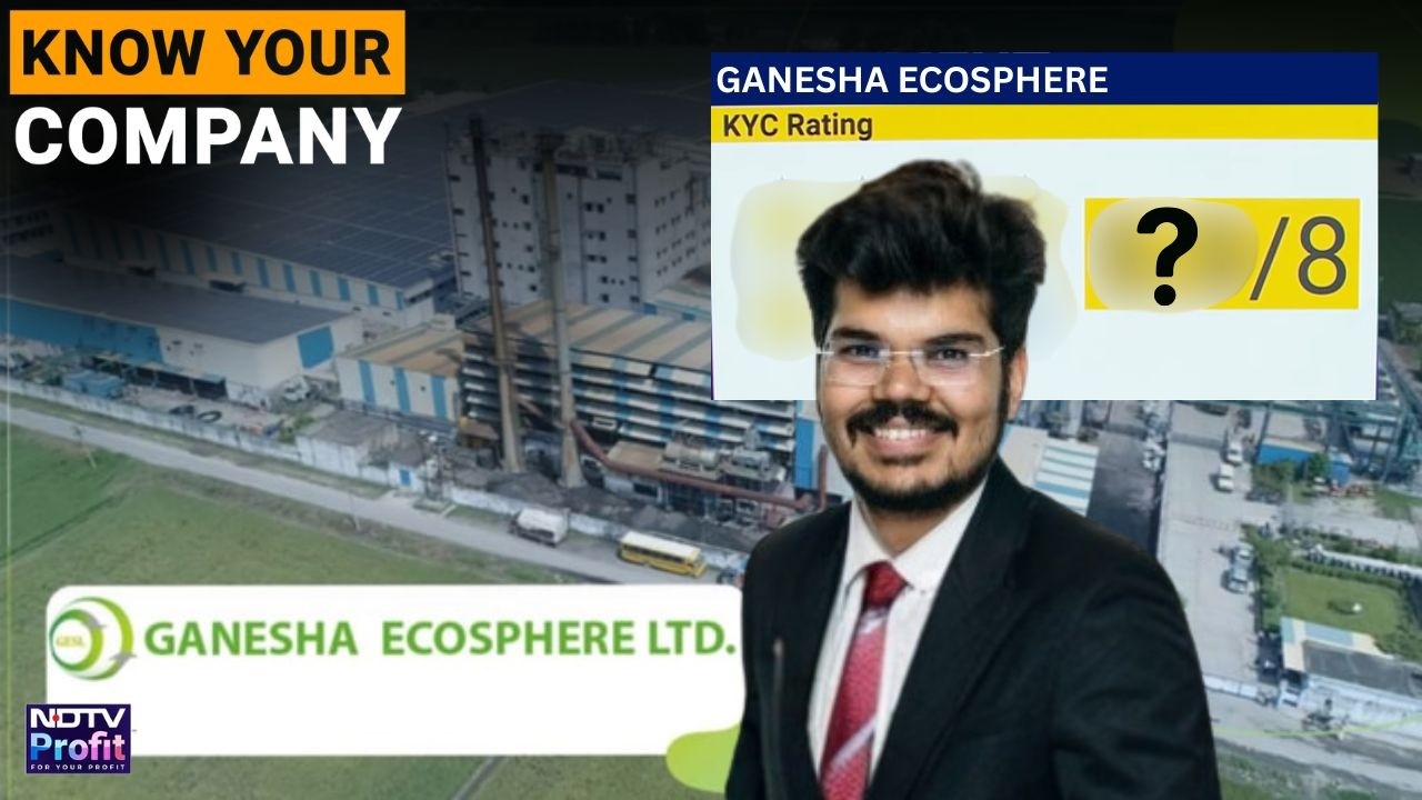 Ganesha Ecosphere: Stock Up 26% | Growth Outlook For FY27-28, Current Capacity Utilisations