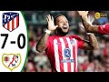Atletico Madrid vs Rayo Vallecano Highlights HD