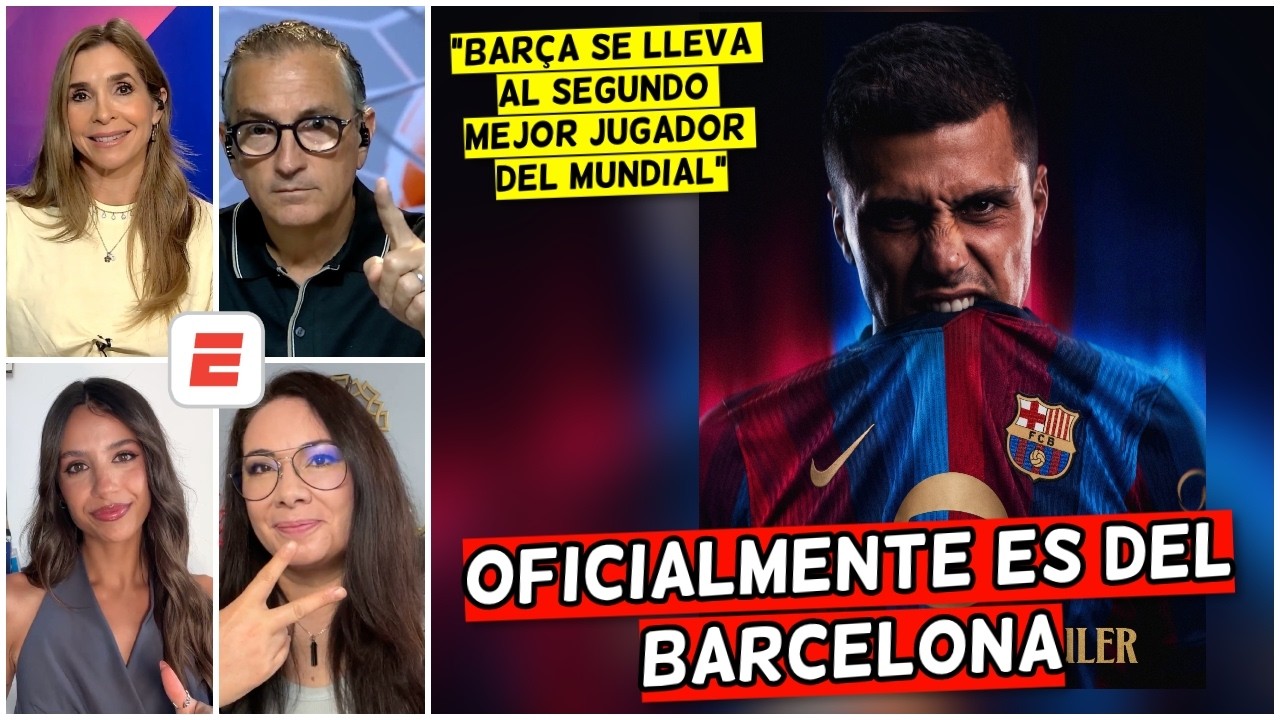 RODRI ES CULÉ. BARCELONA se lleva al BALÓN de oro del MUNDIAL, pero no el MEJOR JUGADOR | Exclusivos