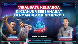 Viral Satu Keluarga di Cianjur Bersahabat dengan Ular, Anak-anak Tak Takut Main dengan King Koros