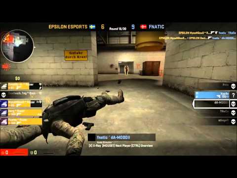CS:GO fnatic V Epsilon Copenhagen Games 2013 Nuke