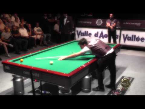 Michelangelo Aniello: i migliori colpi al Gran Finale di biliardo 2013