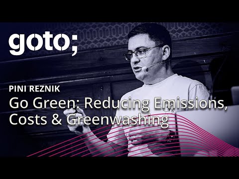 Go Green: Reducing Emissions, Costs & Greenwashing • Pini Reznik