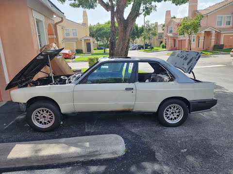 RARE BMW E30 M3 GARAGE FIND FOR SALE IN SOUTH FLORIDA !!!  BODY HAS BEEN SOLD MOTOR STILL AVAILABLE.