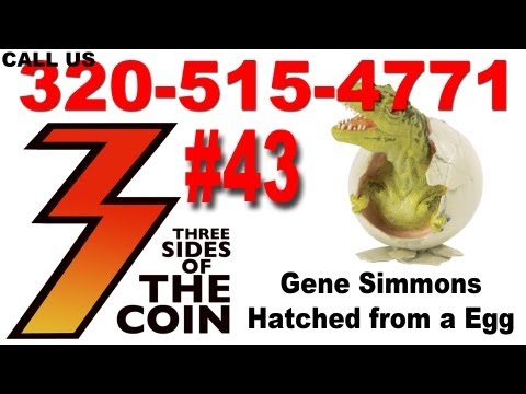Gene Simmons Hatched from a Egg, Ace Frehley from Planet Jendell, KISS Back Stories 320-515-4771