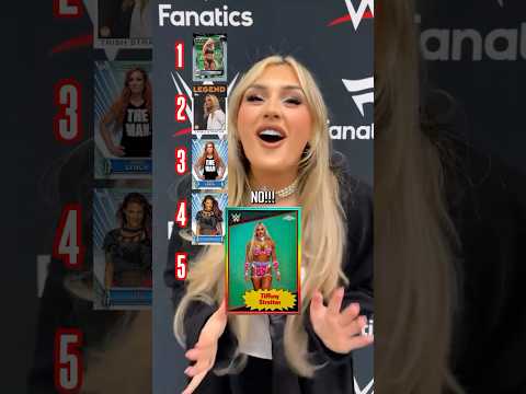 She CHEATED!! 😅🤣 You can't put two people at number 1!! 😩 Tiffany Stratton blind ranks 🏆