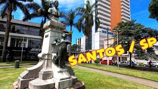 SANTOS / SP - Bairros GONZAGA - BOQUEIRÃO , conhecendo novos trechos  13/03/2026 .