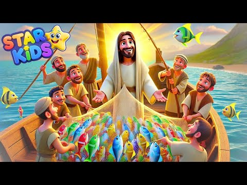 The Miraculous Catch of Fish Song | Jesus’ Amazing Miracle | Bible Song for Kids!