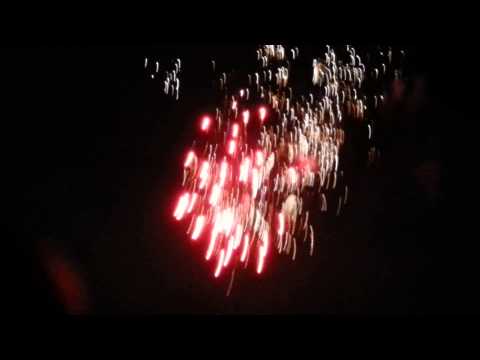 Happy New Years 2015  Naples Italy Street Fireworks Displays