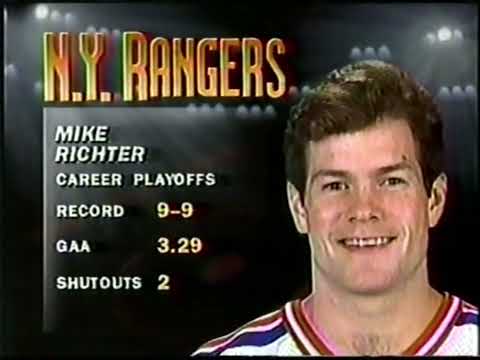New York Rangers VS New York Islanders Game 1 1994 Playoffs
