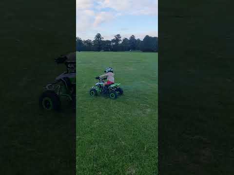 5 year old drift  50cc quad bike