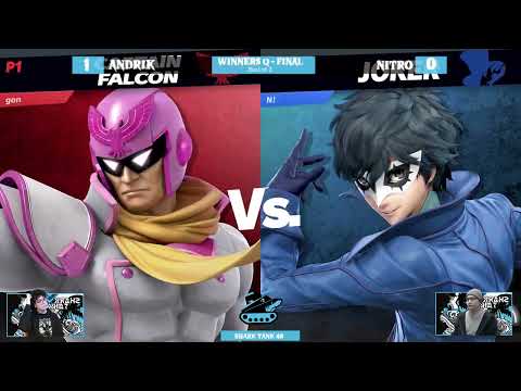 Shark Tank #49  Winners Quarter Final   Andrik Captain Falcon Vs  Nitro Joker   SSBU Tournament