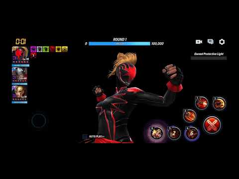 Squad Battle | New Captain Marvel Uniform | Marvel Future Fight