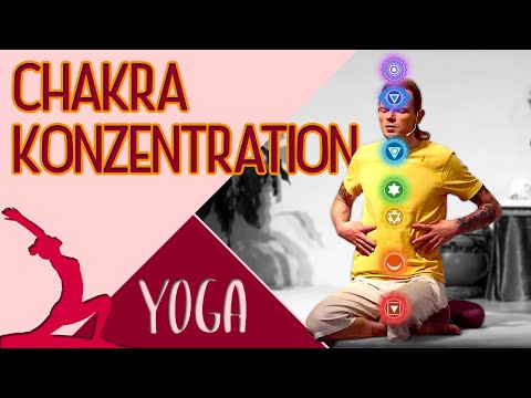 YOGA "Chakrakonzentration" Mittelstufe mit Mahindra - Yoga Vidya Live Grundreihe 09:15 - 03.12.2020
