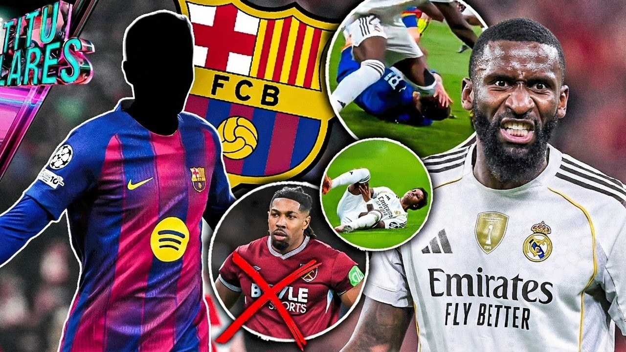 Rudiger “sí agredió” ¡Rodrygo roto! | Cerca fichajes del Barça | Prohíben gimnasio a Adama