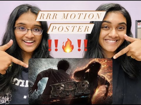 REACTION of Bheem and Rajaramu (RRR) Motion Poster-Telugu | NTR, Ram Charan | SS Rajamouli