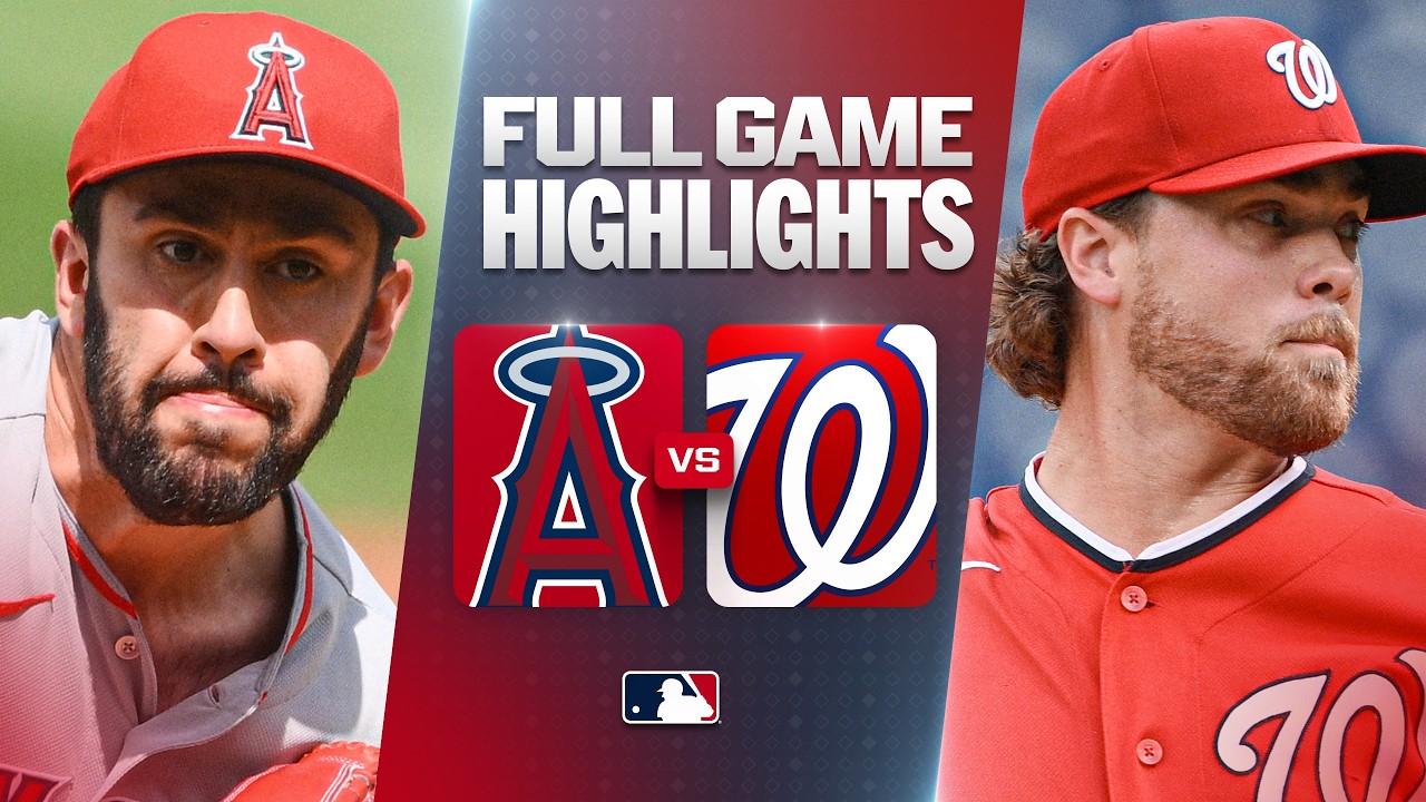 9월14일 LA에인절스 워싱턴 MLB 하이라이트