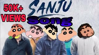 Sunju: Baba Bolta Hain Bas Ho Gaya, shin Chan version