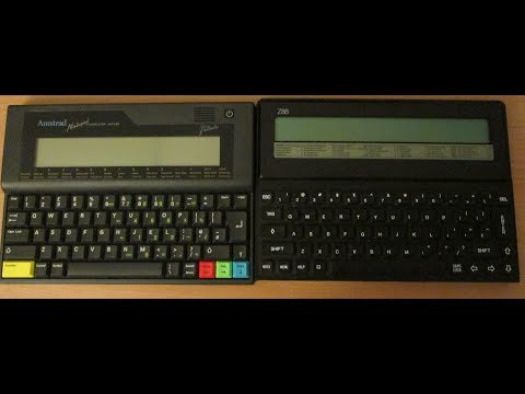Cambridge Z88 & Amstrad NC100