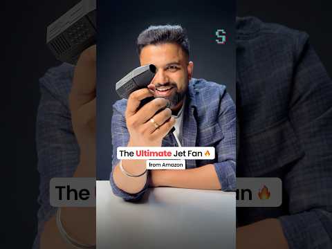 This Turbo Jet Fan From Amazon is🔥