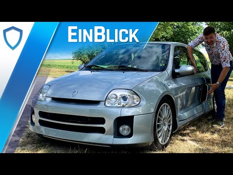 Renault Sport Clio V6 (2002) - Der KAMPFZWERG unter den Kleinwagen! [SUBS]