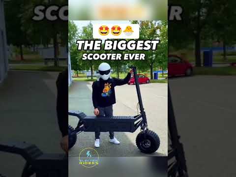 Biggest E-Scooter Ever 🛴😲