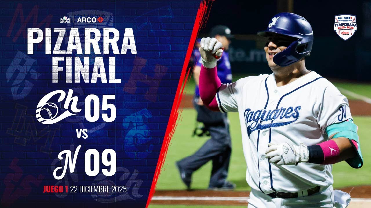 RESUMEN: Charros de Jalisco vs Jaguares de Nayarit | 22 de Diciembre de 2025