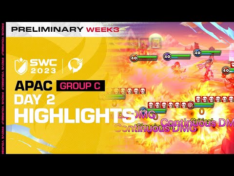 HIGHLIGHTS | ASIA-PACIFIC Preliminary Group C DAY 2 | SWC2023 | Summoners War