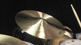 Video thumbnail for Dream 22" Contact Crash Ride - 2510g by The Drum Shop - Portland, Maine