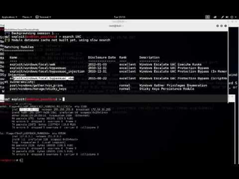 Privilege escalation on windows 7 - ByPass UAC