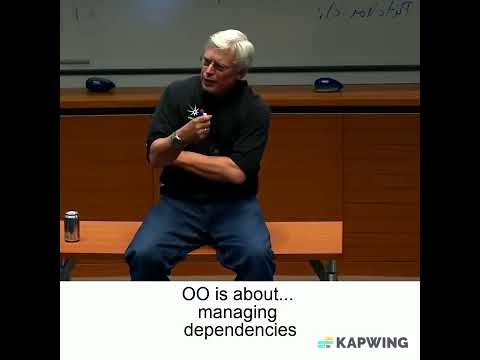 "OOPs is about modelling the real world? Nonsense! " - Uncle Bob