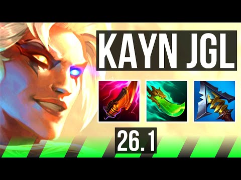 KAYN vs HECARIM (JGL) | 40K damage | KR Master | 26.1