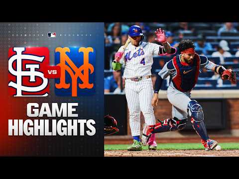 뉴욕메츠 VS 세인트루이스 2:9 MLB 하이라이트