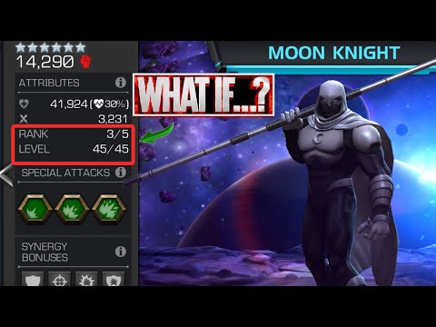 What If... There Was A 6 Star Moon Knight Rank 3 at 200 Sig | Marvel Contest of Champions