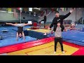 OUR NEW GYMNASTICS GYM