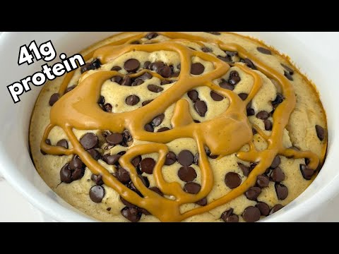 Chocolate Peanut Butter Baked Oats