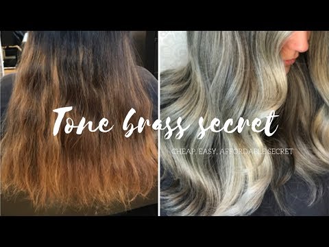 How To Tone Hair (CHEAP EASY SECRET)