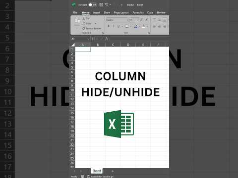 COLUMN HIDE & UNHIDE KA SHORTCUT! 🫣➡️👀 #shorts #viralshort #excelshorts #excel #excelshortcuts