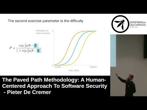 The Paved Path Methodology: A Human-centered Approach To Software Security by Pieter De Cremer