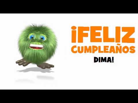 JOYEUX ANNIVERSAIRE DIMA!