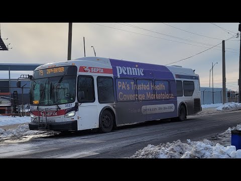 Septa bus route 79 New flyer 2020 xde40 #3537 (2026)