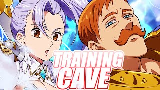 NEW ESCANOR AND JERICHO vs EVERY TRAINING CAVE FIGHT! | Seven Deadly Sins: Grand Cross