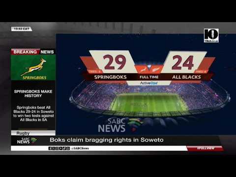 Rugby's Greatest Rivalry | Boks beat All Blacks 29-24