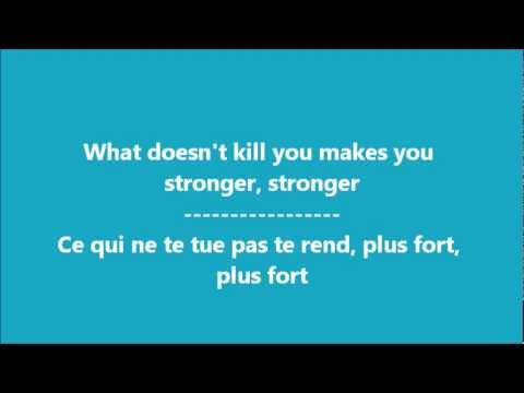 download lagu mp3 mp4 Stronger Kelly Clarkson Paroles Traduction, download lagu Stronger Kelly Clarkson Paroles Traduction gratis, unduh video klip Stronger Kelly Clarkson Paroles Traduction