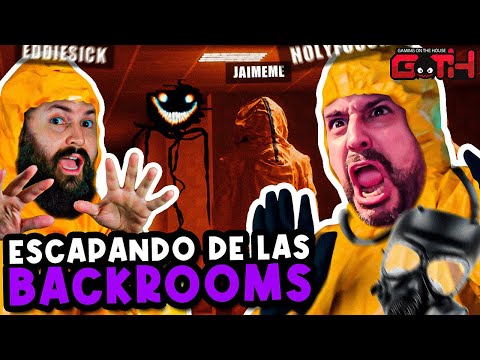 ATRAPADOS en una BACKROOM con los cabros - ESCAPE THE BACKROOMS