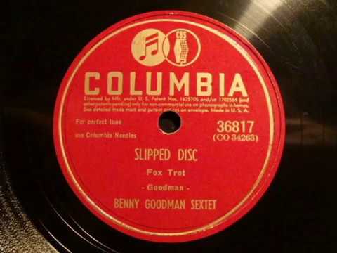 78rpm: Slipped Disc - Benny Goodman Sextet, 1945 - Columbia 36817