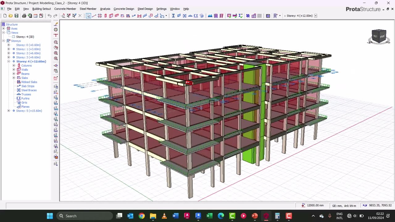 Pre Analysis on Prota Structure (I R)