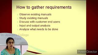 Software Engineering, 5th semester BCA, Basic concepts in requirements analysis and specification