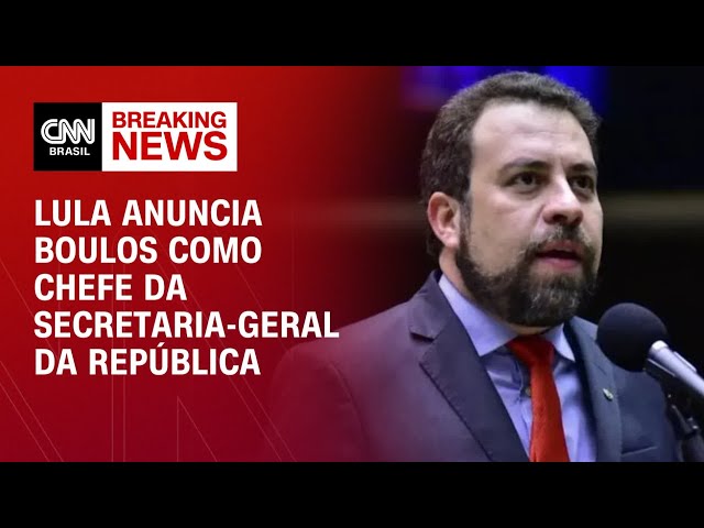 Lula anuncia Guilherme Boulos como ministro | CNN ARENA