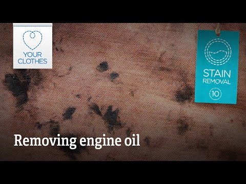 Stain removal: how to remove engine oil stains from...